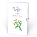 Tulips Mother’s Day Pop-Up Card and Sentiment Set for Wife