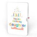 Happy Birthday to You! Confetti Cake Pop-Up Card and Sentiment Set for Daughter
