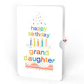 Happy Birthday to You! Confetti Cake Pop-Up Card and Sentiment Set for Granddaughter