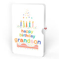 Happy Birthday to You! Confetti Cake Pop-Up Card and Sentiment Set for Grandson