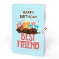 Happy Birthday Dogs Pop-Up Card and Sentiment Set for Best Friend