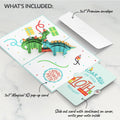 10th Birthday Dinosaurs Pop-Up Card and Sentiment Set