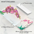 Mother’s Day Orchid Pop-Up Card and Sentiment Set for Mother-in-Law