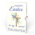 The Lord Bless You Floral Cross Easter Pop-Up Card and Wildflower Cross Grace Sentiment Set for Daughter
