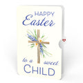 The Lord Bless You Floral Cross Easter Pop-Up Card and Sentiment Set for Kid
