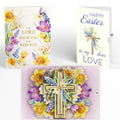 The Lord Bless You Floral Cross Easter Pop-Up Card and Sentiment Set for My Love