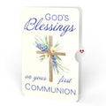 The Lord Bless You Floral Cross First Communion Pop-Up Card and Sentiment Set