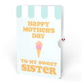 Sweet Day Ice Cream Mother’s Day Pop-Up Card and Sentiment Set for Sister