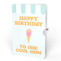 Sweet Day Ice Cream Birthday Pop-Up Card and Sentiment Set for Mom
