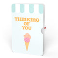 Sweet Day Ice Cream Thinking of You Pop-Up Card and Sentiment Set