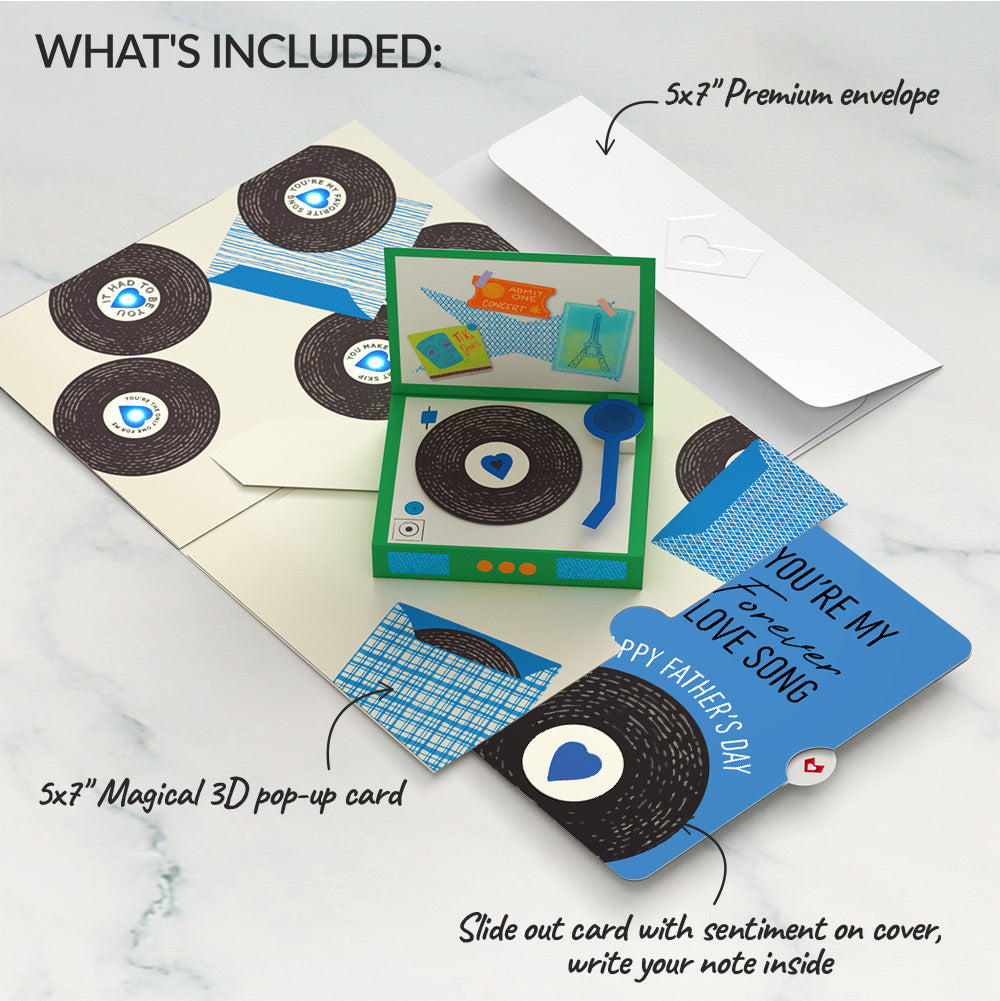 It Had to Be You Father’s Day Music and Lights Pop-Up Card and Sentiment Set