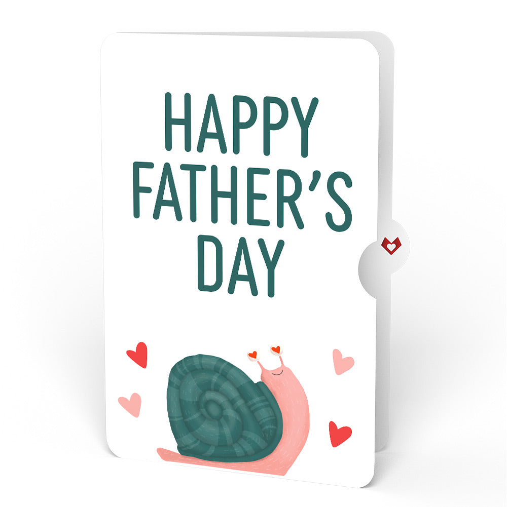 Love You Slow Much Snail Father’s Day Pop-Up Card and Sentiment Set for Dad