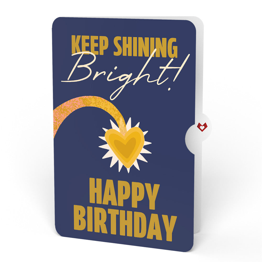 You Are My Sunshine Anglerfish Birthday Pop-Up Card and Sentiment Set for Kid