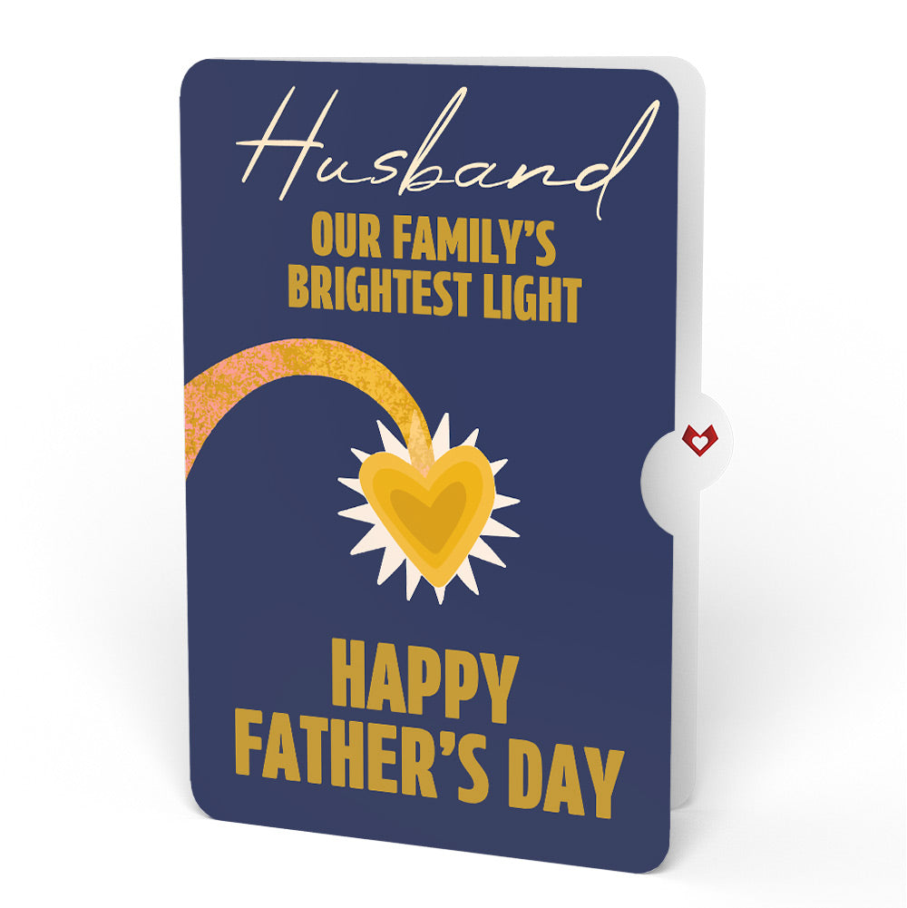 You Are My Sunshine Anglerfish Father’s Day Pop-Up Card and Sentiment Set for Husband