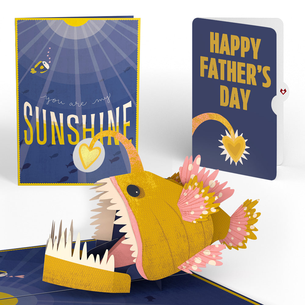 You Are My Sunshine Anglerfish Father’s Day Pop-Up Card and Sentiment Set