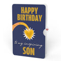 You Are My Sunshine Anglerfish Birthday Pop-Up Card and Sentiment Set for Son