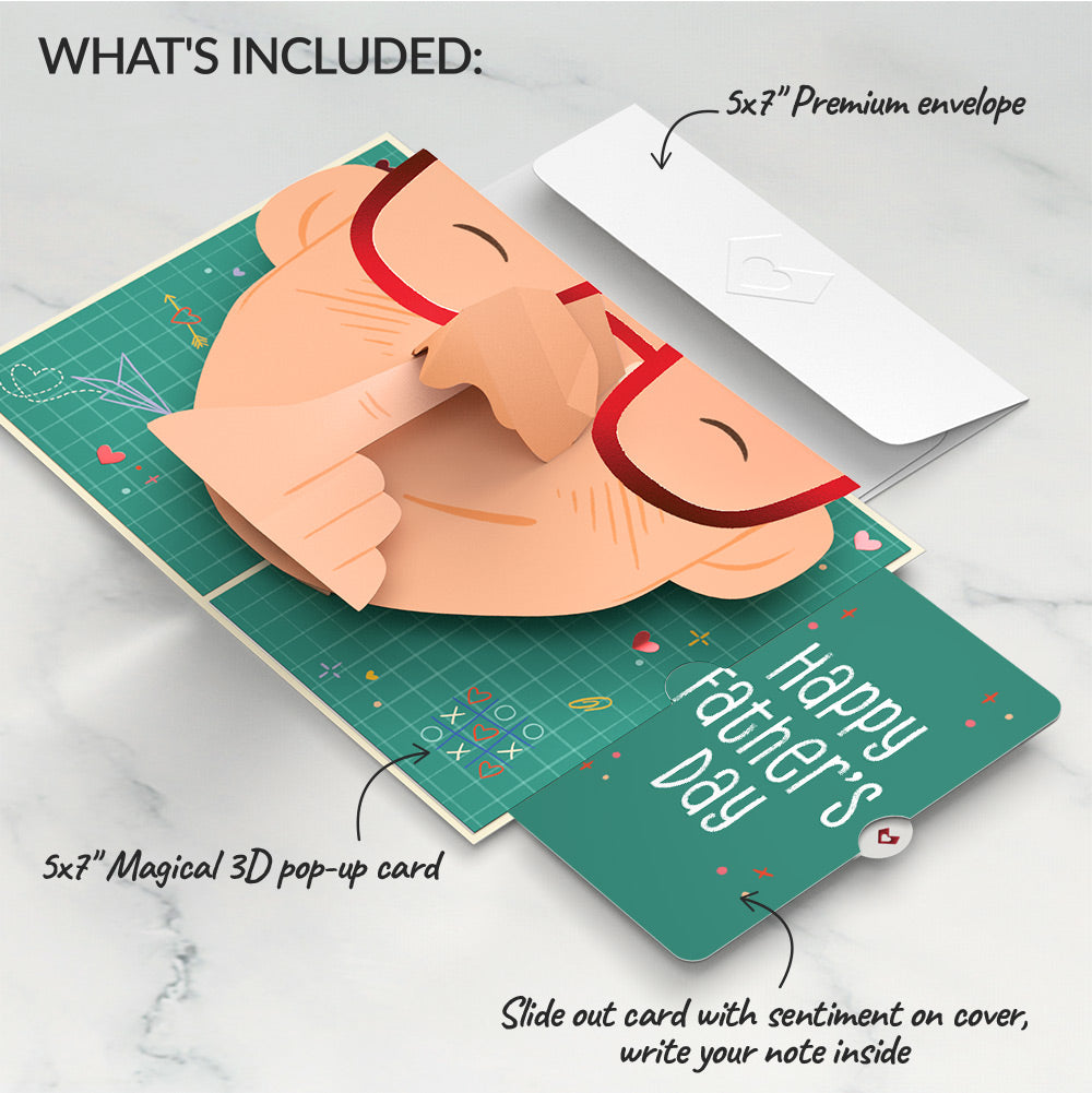 Pick You Every Time Father’s Day Pop-Up Card and Sentiment Set