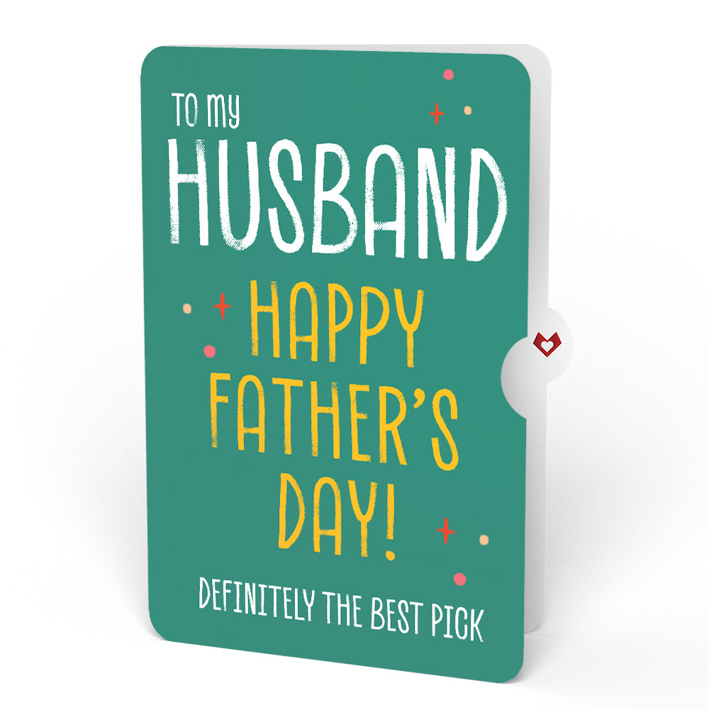 Pick You Every Time Father’s Day Pop-Up Card and Sentiment Set for Husband