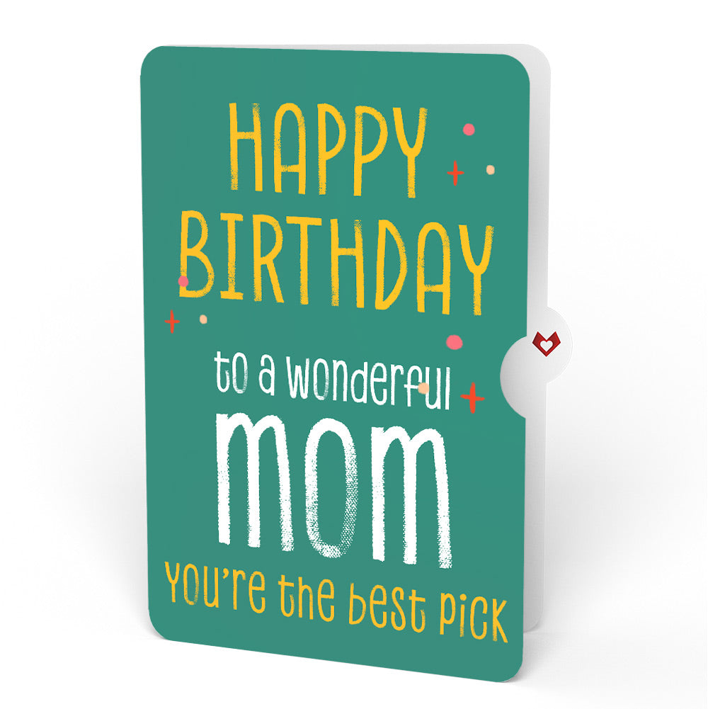 Pick You Every Time Birthday Pop-Up Card and Sentiment Set for Mom