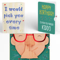 Pick You Every Time Birthday Pop-Up Card and Sentiment Set for Kid