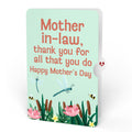 Water Lily Dragonfly Mother’s Day Pop-Up Card and Sentiment Set for Mother-in-Law