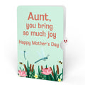 Water Lily Dragonfly Mother’s Day Pop-Up Card and Sentiment Set for Aunt