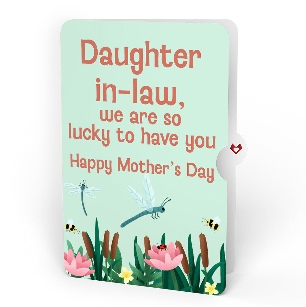 Time Well Spent Frogs Mother’s Day Pop-Up Card and Sentiment Set for Daughter-in-law