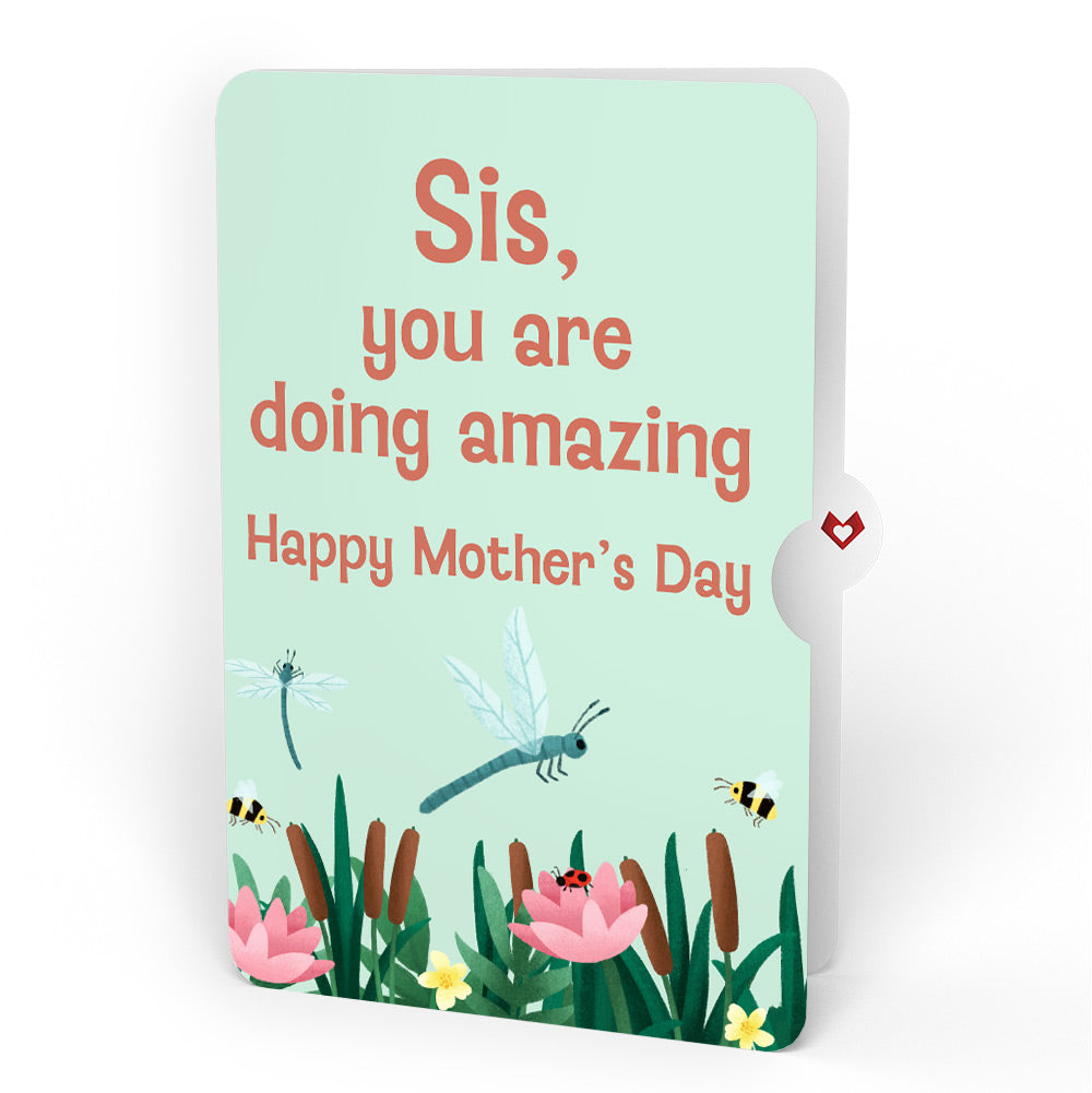Time Well Spent Frogs Mother’s Day Pop-Up Card and Sentiment Set for Sister