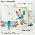 Peaceful Dragonfly Mother’s Day HeartFelt Charm Card™ and Sentiment Set for Daughter-in-law