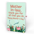 Peaceful Dragonfly Mother’s Day HeartFelt Charm Card™ and Sentiment Set for Mother-in-Law