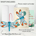 Peaceful Dragonfly Mother’s Day HeartFelt Charm Card™ and Sentiment Set for Sister