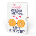 You Are My Everything Bagel Father’s Day Pop-Up Card and Everything Bagels Sentiment Set for Dad