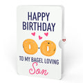 You Are My Everything Bagel Birthday Pop-Up Card and Sentiment Set for Son