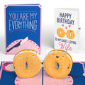 You Are My Everything Bagel Birthday Pop-Up Card and Sentiment Set for Wife