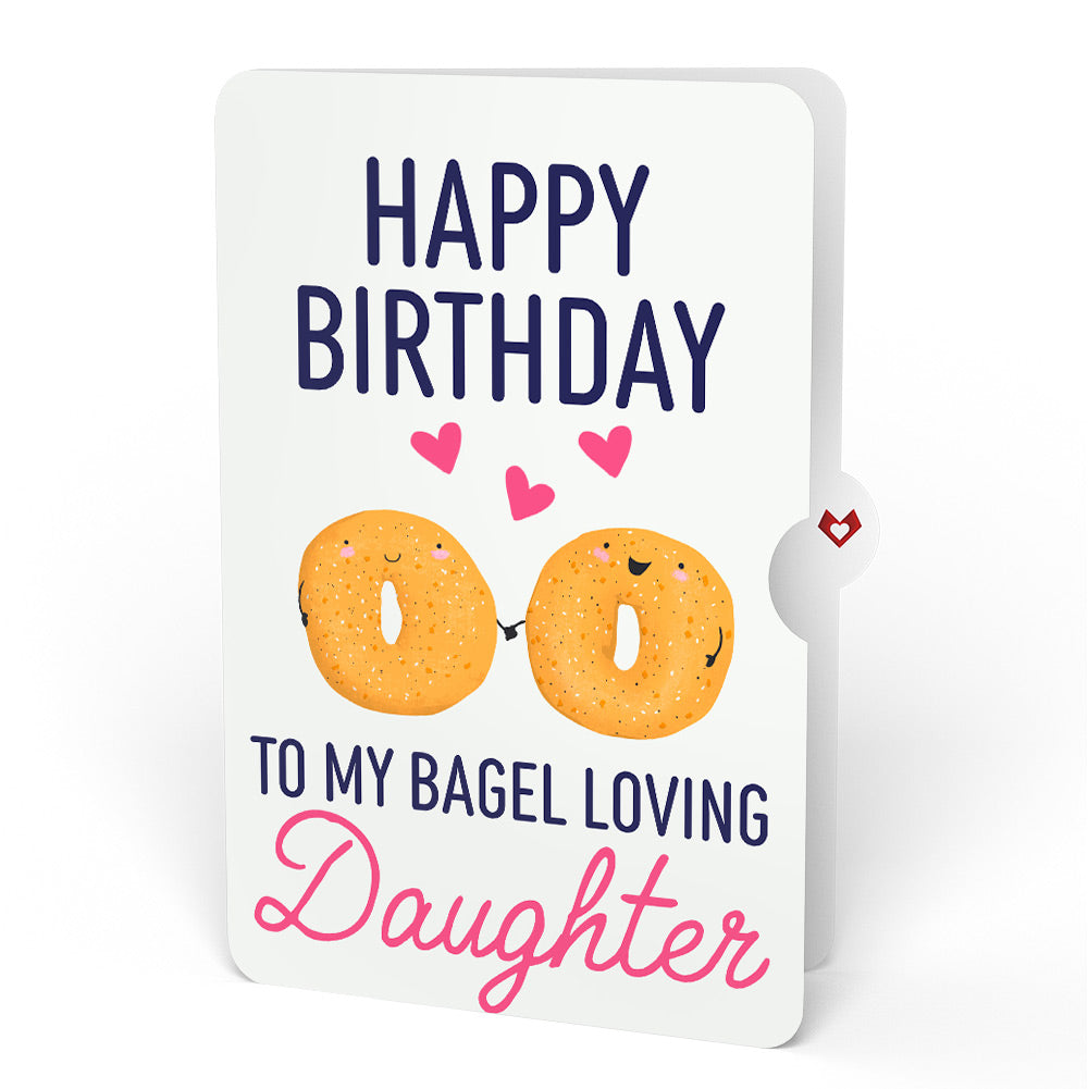 You Are My Everything Bagel Birthday Pop-Up Card and Sentiment Set for Daughter