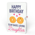 You Are My Everything Bagel Birthday Pop-Up Card and Sentiment Set for Daughter
