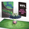 You've Abducted My Heart Mother’s Day Light-Up Pop-Up Card and Sentiment Set for Wife