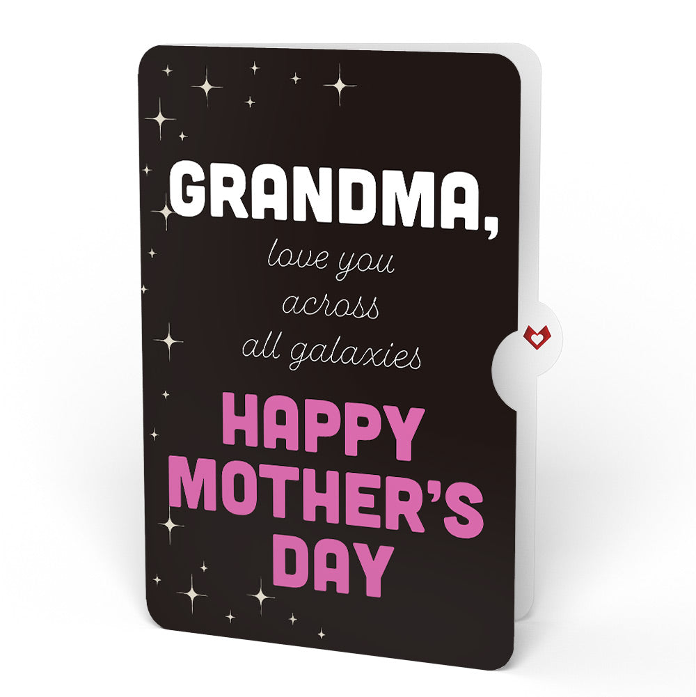 You've Abducted My Heart Mother’s Day Light-Up Pop-Up Card and Sentiment Set for Grandmother