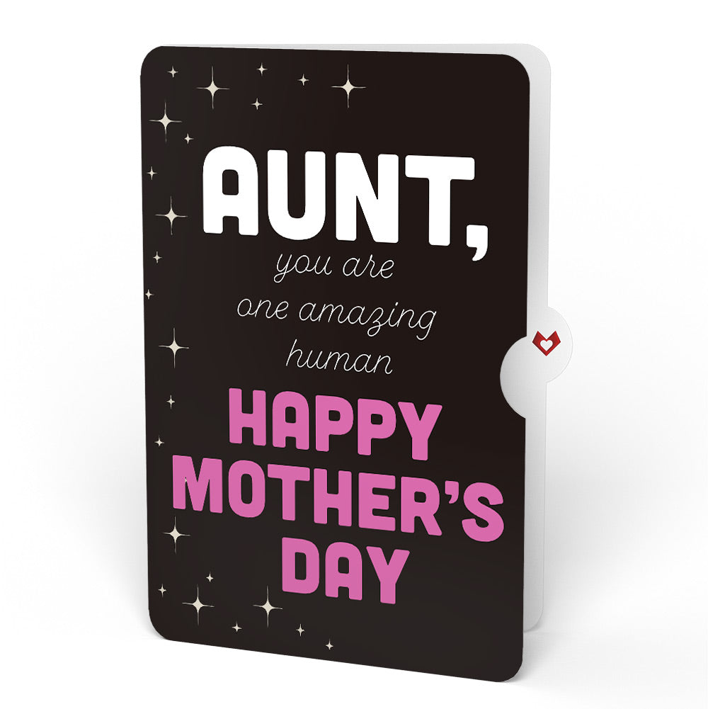 You've Abducted My Heart Mother’s Day Light-Up Pop-Up Card and Sentiment Set for Aunt