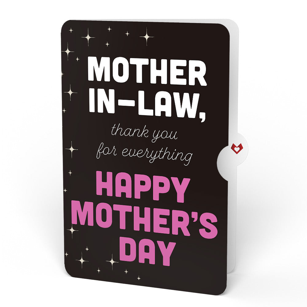 You've Abducted My Heart Mother’s Day Light-Up Pop-Up Card and Sentiment Set for Mother-in-Law