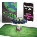You've Abducted My Heart Mother’s Day Light-Up Pop-Up Card and Sentiment Set for Daughter-in-law