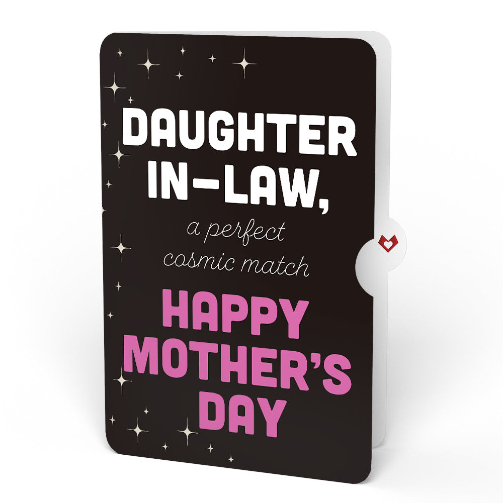 You've Abducted My Heart Mother’s Day Light-Up Pop-Up Card and Sentiment Set for Daughter-in-law