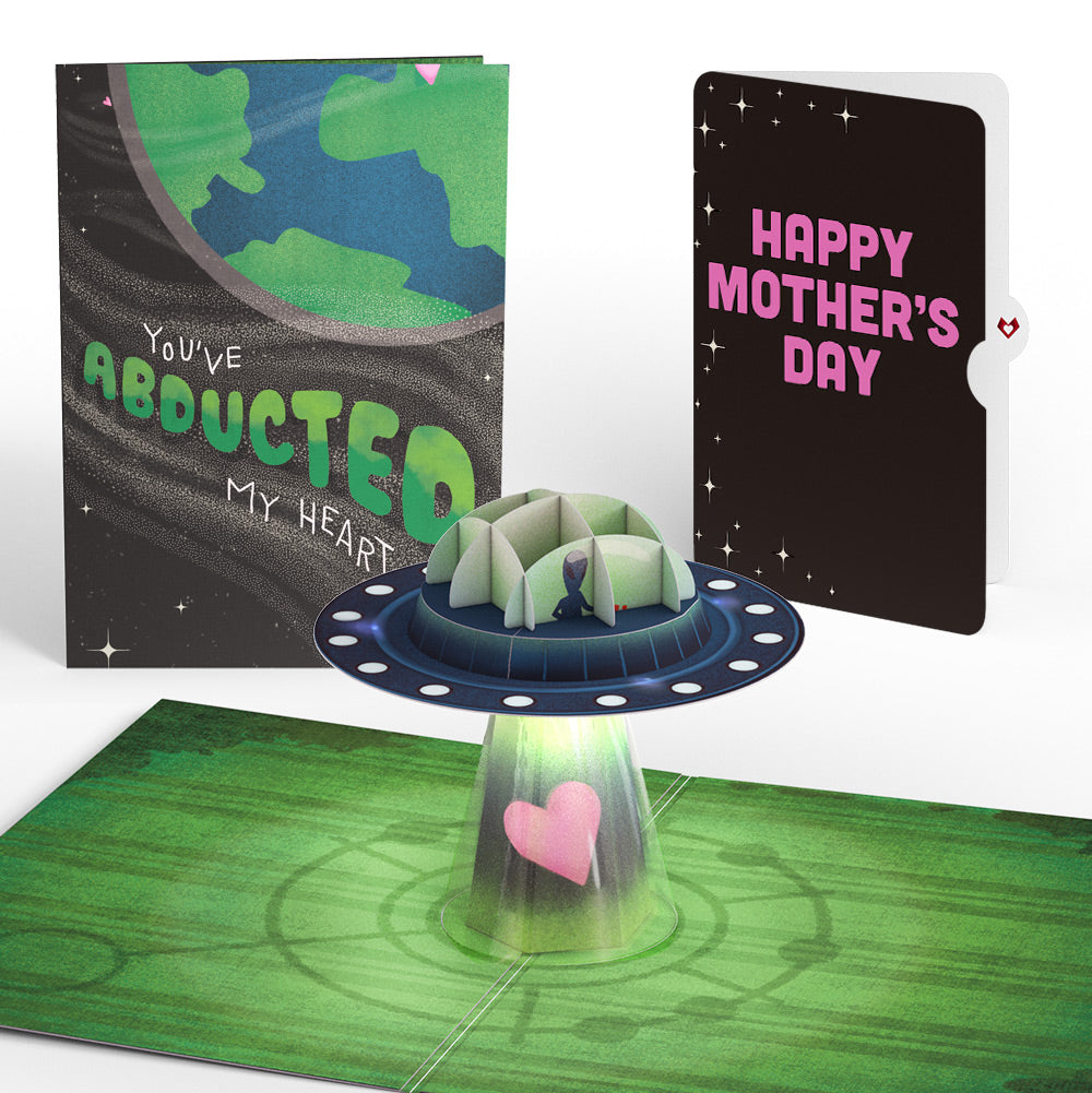 You've Abducted My Heart Mother’s Day Light-Up Pop-Up Card and Sentiment Set