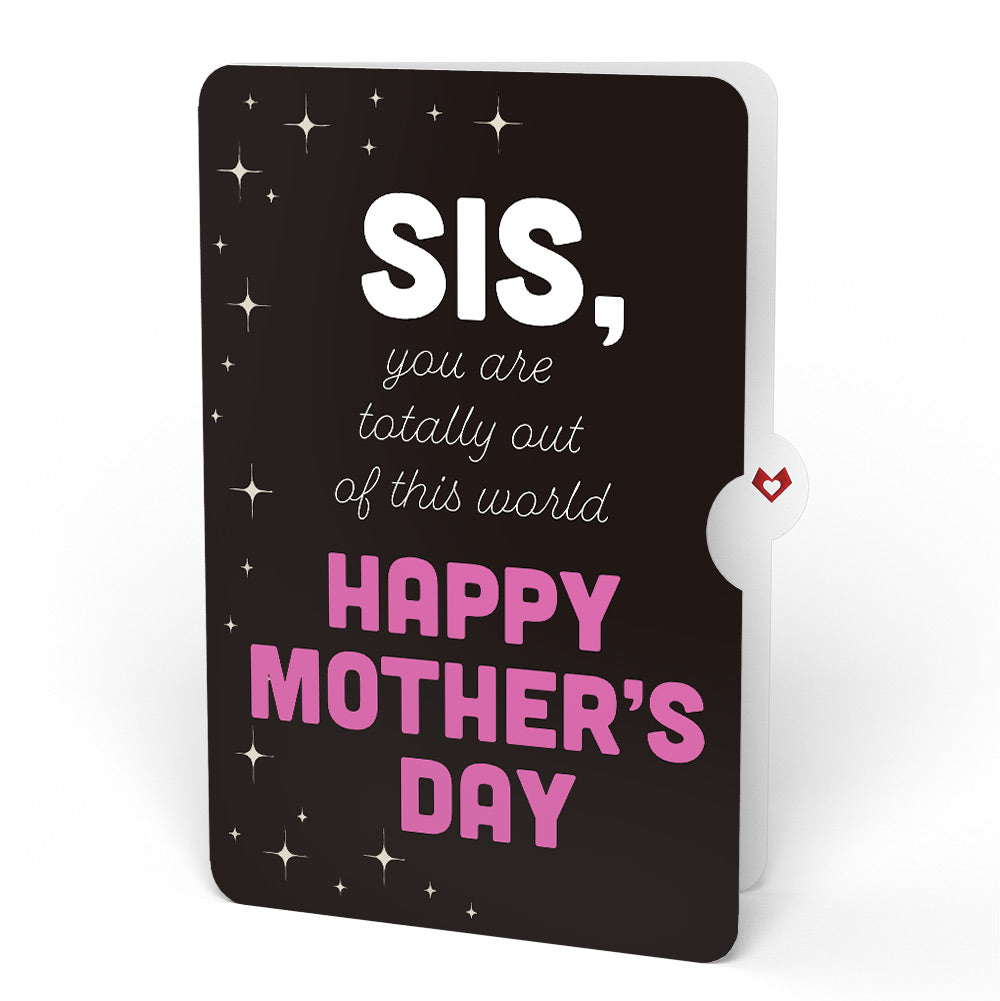 You've Abducted My Heart Mother’s Day Light-Up Pop-Up Card and Sentiment Set for Sister