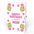 Vintage Floral Love You Heart Birthday Pop-Up Card and Sentiment Set for Mom