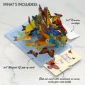 Butterflies in Flight Mother’s Day Pop-Up Card and Sentiment Set for Mom