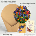 Brilliant Butterfly Mother’s Day Bouquet and Sentiment Set for Mom