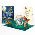 Thinking of You Butterfly Jar Mother’s Day Light-Up Pop-Up Card and Sentiment Set for Mom