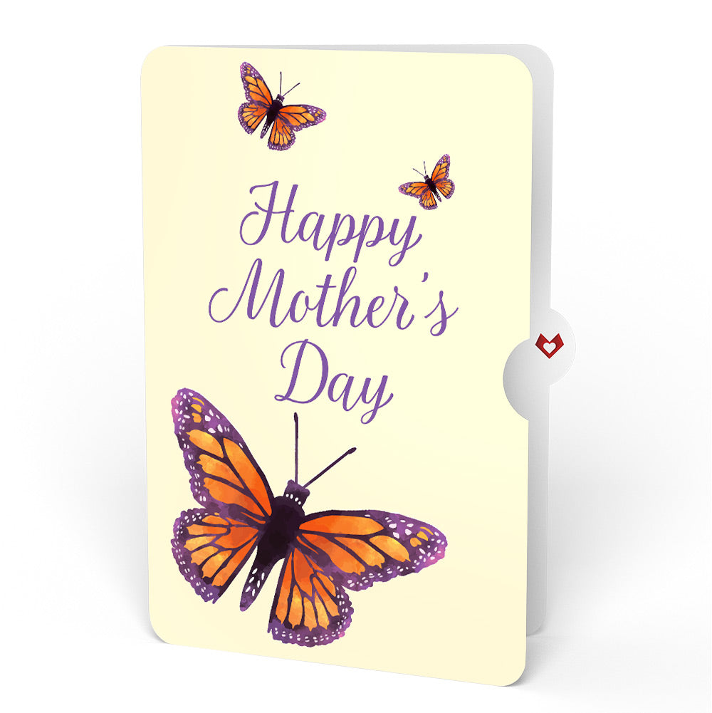 Wild Flowers Jar Mother’s Day Pop-Up Card and Sentiment Set for Mom