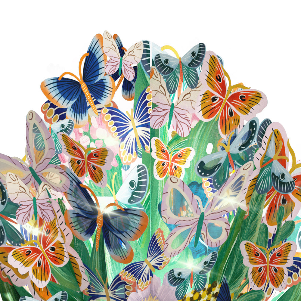 Butterfly Garden Mother’s Day Light-Up Bouquet and Sentiment Set for Mom
